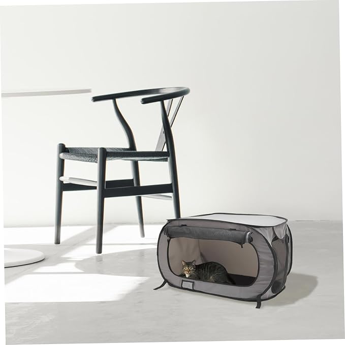 Luxshiny Portable Foldable Dog Car Seat Kennel for Pets Tear Resistant Pet Travel Bed with Four Season Use Comfortable Non Slip Car Seat Nest for Dogs and Cats Easy to Clean