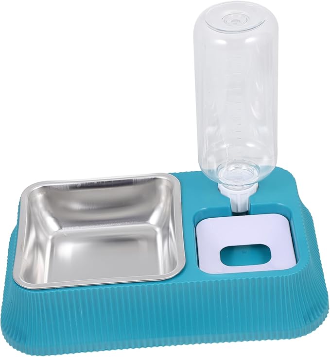 KESYOO Pet Water Dispenser Detachable Design for Easy Cleaning Multi Use Feeder for Dogs and Cats Material for Indoor Use and Busy Pet Owners