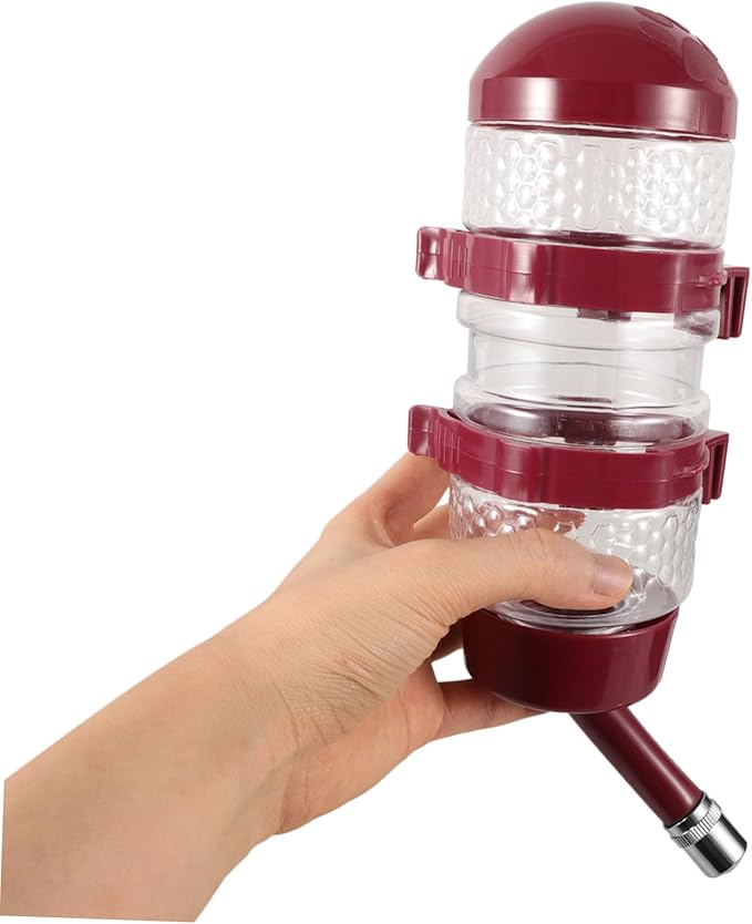 Pet Water Dispenser for Cats Dogs Automatic Water Bottle Feeder Hanging Cage Drinker Large Kettle