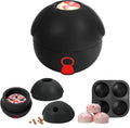 Yipetor 3In1 Treat Dispensing Dog Toys, Heavy Duty Frozen Dog Treat Ball - Slow Feeding Puppy Lick Bowl Tough Chew Toy for Large Medium Dogs to Keep Them Busy/Relief Anxiety/Puzzle Stimulate