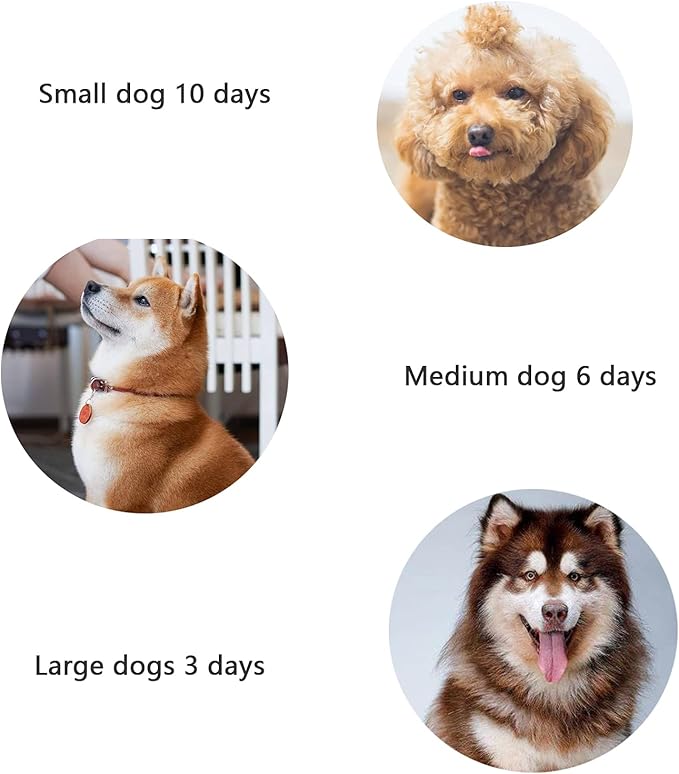 3.5L Large Capacity Automatic Feeder, Stable Gravity Feeders, Dog Food and Water Dispenser for Small Medium Large Cats, Dogs, Rabbits