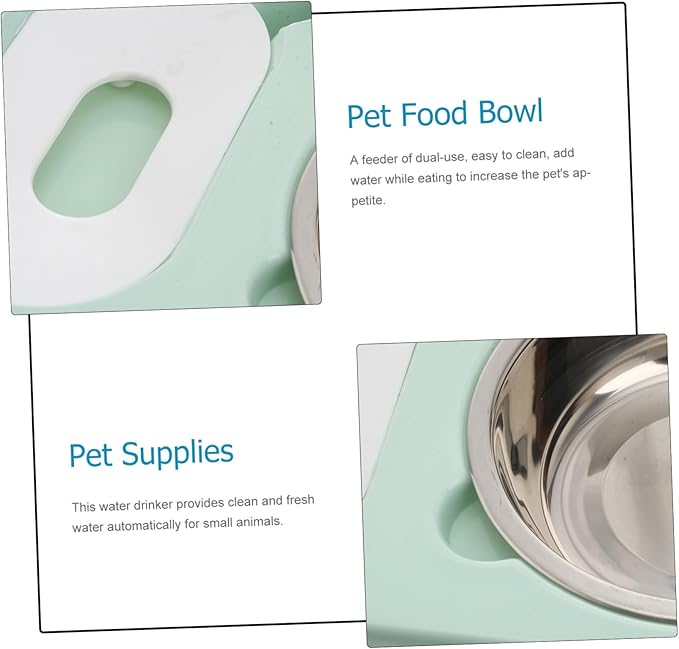 Milisten Water Dog Dispenser Automatic Pet Feeder Refillable Cat Bowl Pet Drinking Tool Easy Access