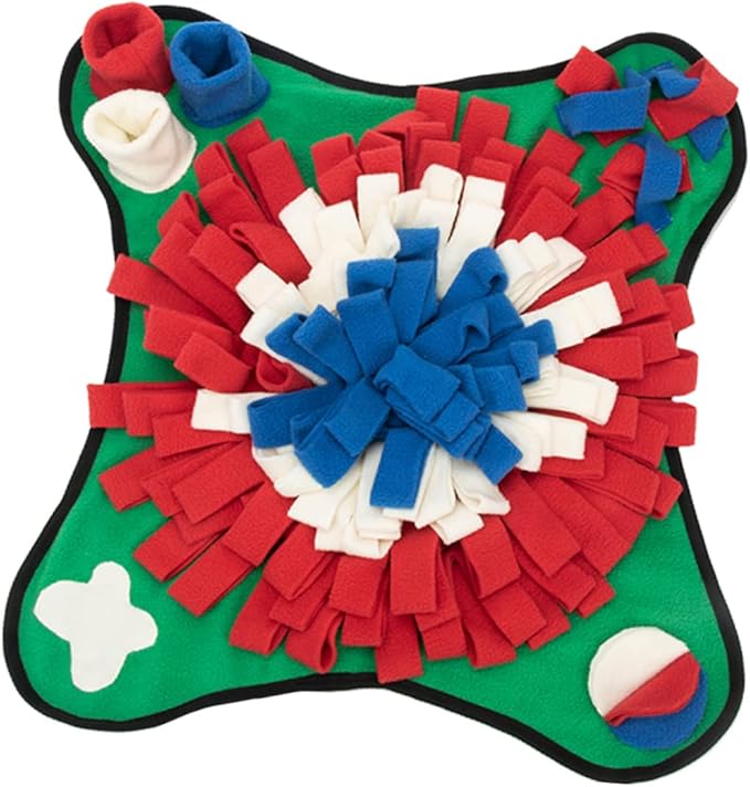 Dog Training Mat Slow Feeder Sniffing Pad for Breed Pet Supplies Nose Work Mat Bright Creative Shape