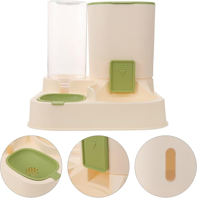 Milisten Automatic Pet Water Dispenser Food Separation for Dogs and Cats Generation Capacity Easy to Use for Home Professional Pet Stores Design