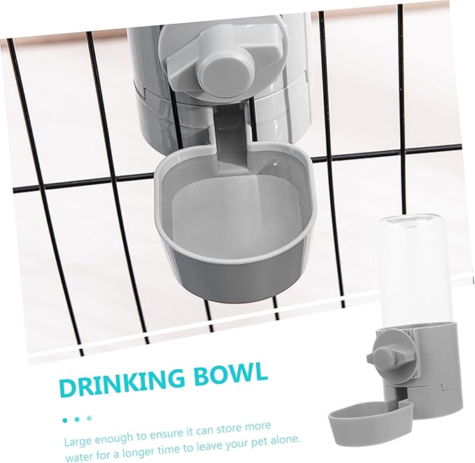 VICASKY Pet Water Holder Automatic Pet Water Feeder Hanging Drinking Fountain for Dogs Cats Rabbits Safe Material