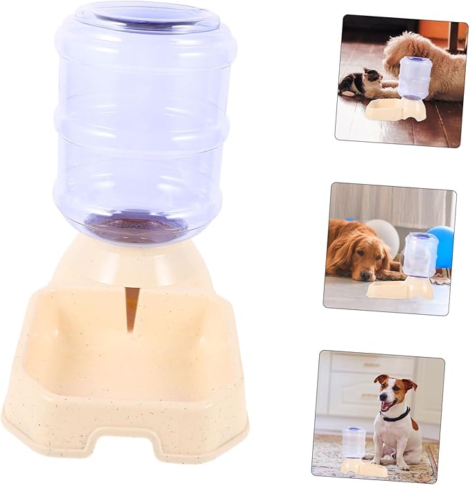 Milisten Automatic Pet Water Fountain Cat Dog Water Dispenser Indoor Outdoor Automatic Feeder Dispenser Bowl for Cats Dogs