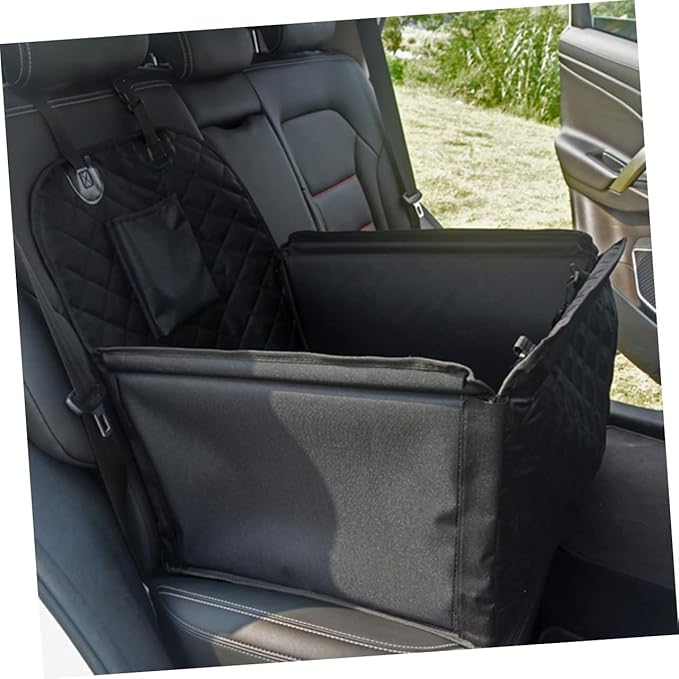 POPETPOP Dog Car Seat Cushion Thickened Non-Slip for Dogs Washable Storage Feet