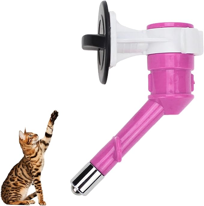 Water Nozzle for Dogs - Heavy Duty Sturdy Pet Drinking Nozzle | Multifunctional No-Drip Water Dispenser Fountain Reusable Automatic Dogs Feeder for