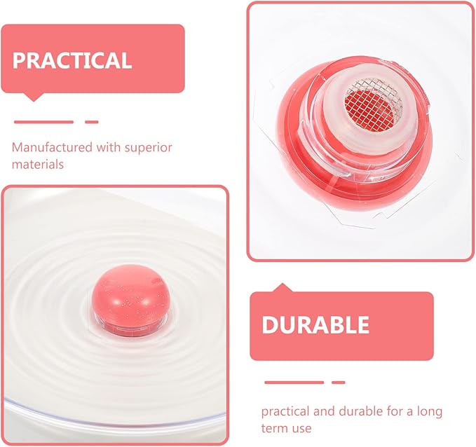 Automatic Water Feeder White Pet Water Dispenser Capacity Lightweight Drinking Tool for Home Use Easy to Carry Practical Design