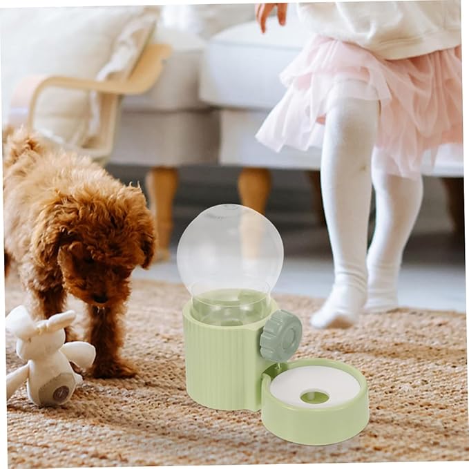balacoo 2pcs Hanging Pet Water Dispenser Cage-Mounted Feeder for Dogs and Cats Easy to Install Leak Convenient Home Accessory for Hydration and Feeding