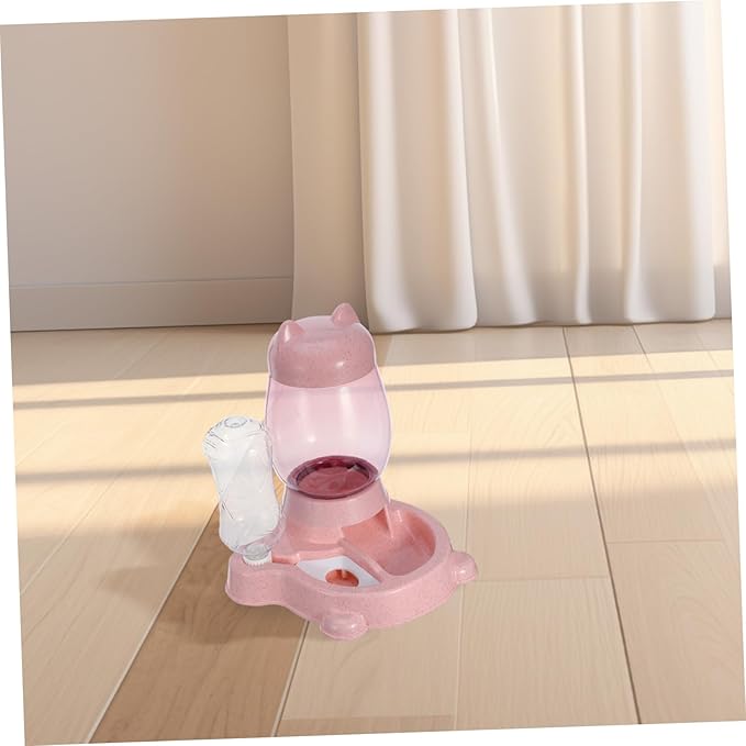 Yardwe Cat Ear Automatic Water Feeder Creative Pet Drinking Tool for Cats and Dogs Capacity Water Dispenser Convenient Pet Hydration