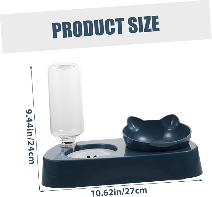 Detachable Pet Feeder Cat Puppy Water Feeder Automatic Pet Food and Water Dispenser Bottle