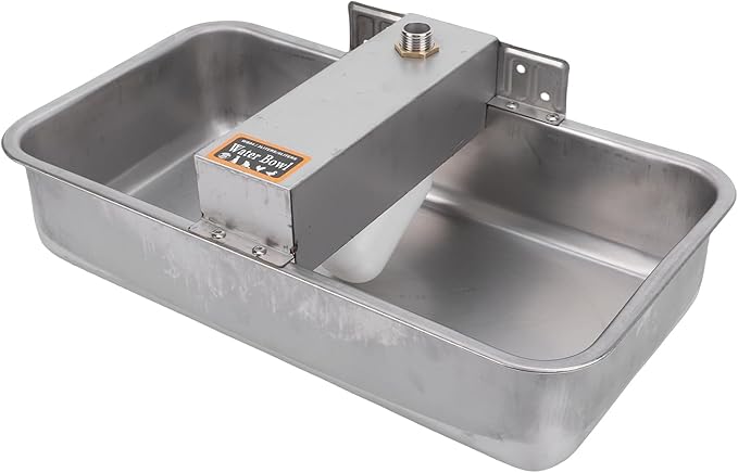 generic Dog Automatic Water Dispenser, Stainless Steel Pet Water Bowl with Continuous Design, for Dogs Cats and Other Pets