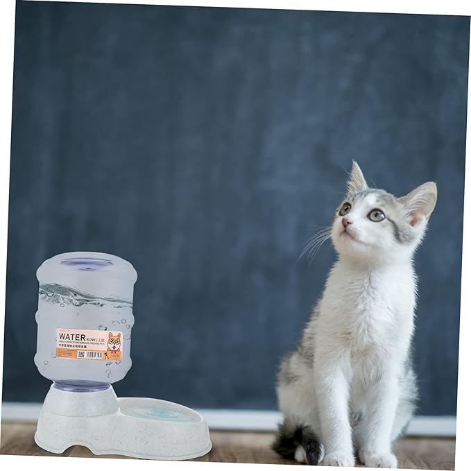 Mipcase Automatic Pet Water Feeder Bowl Durable Water Dispenser for Cats and Dogs No Leak Design Easy to Clean for Home Use