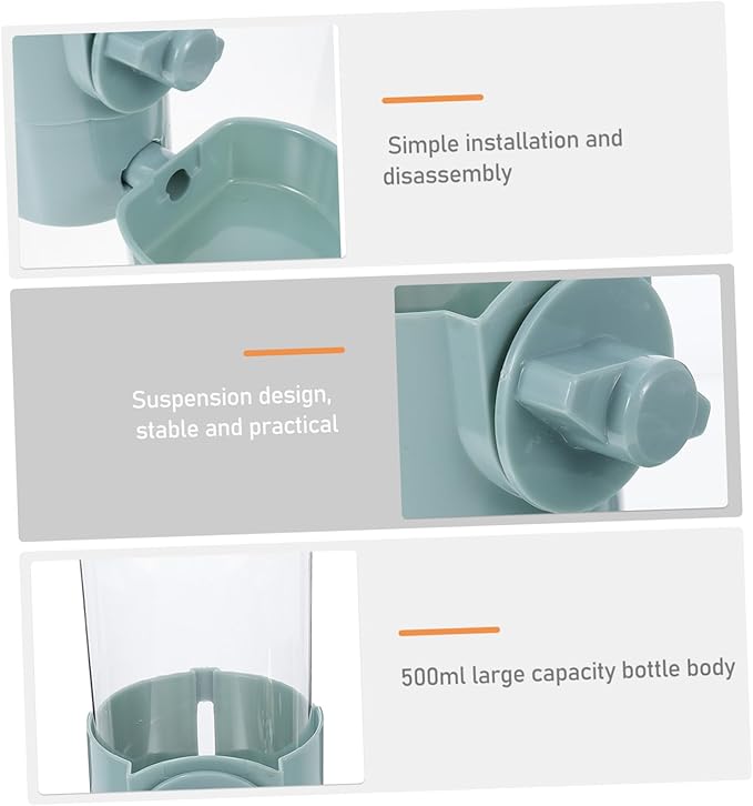 Yardwe Dog Water Bowl Dispenser Elevated Dog Bowl Pet Water Dispenser Pet Feeding Supply