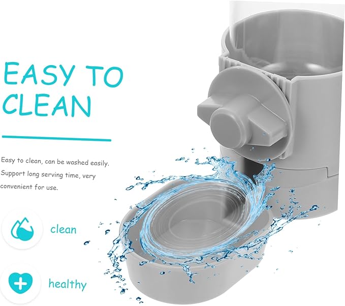 Hanging Cat Dog Water Feeder Automatic Pet Waterer Easy to Clean Sturdy Safe for Pets
