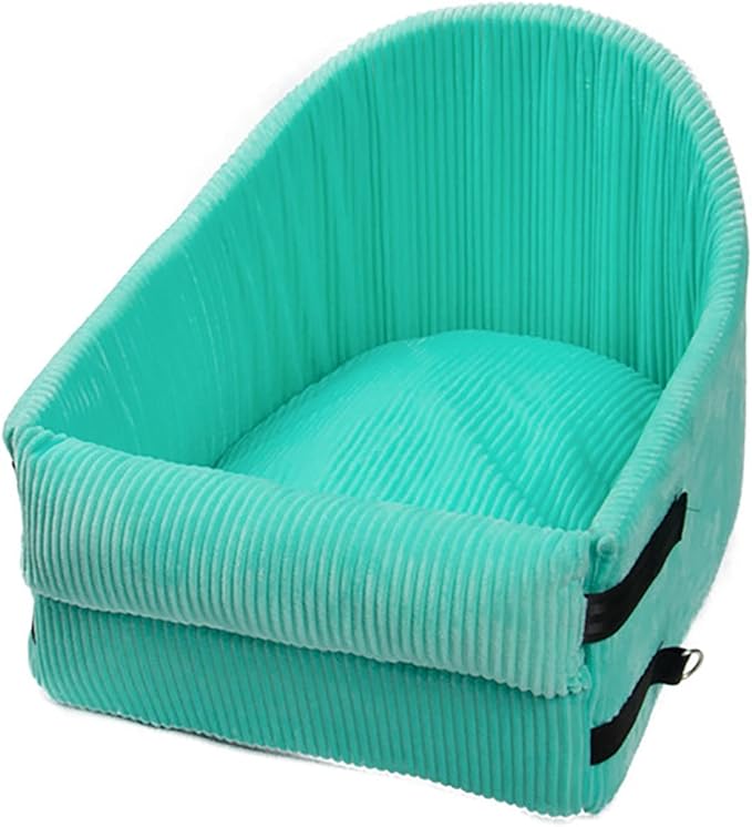 Cat and Dog car seat Cushion,Dog Car Seat Pet Booster Seat Pet Travel Safety Car Seat,Travel Safety,Non-Slip Base,Suitable for car, Home (Color : D, Size : 36x42x31cm)