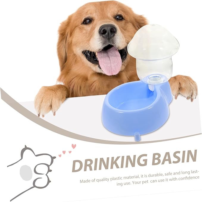 NOLITOY Pet Water Dispenser Automatic Dog Water Bowl Large Capacity Holder for Cats Dogs Slow Feeder Drinking Device Container