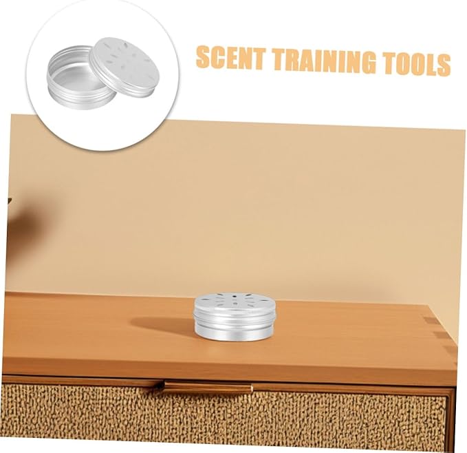 BESPORTBLE 6pcs Aluminum Dog Scent Training Box Kit Pet Scent Work Containers for Agility Detection and Nosework