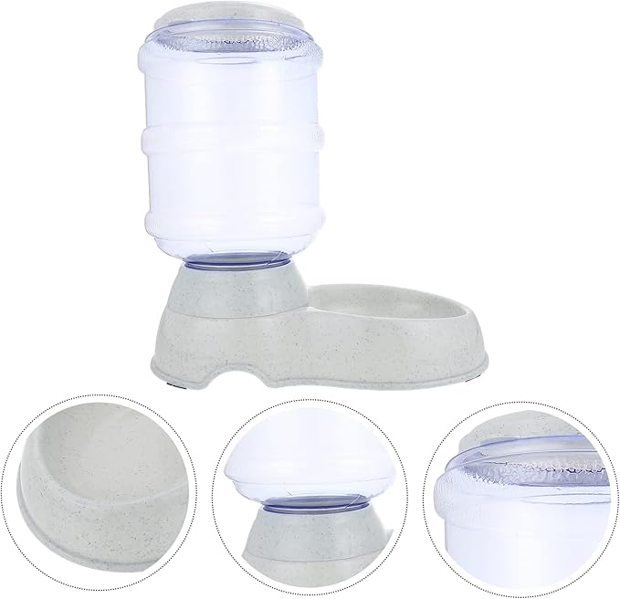 Automatic Pet Feeder, Dog Cat Dry Food Dispenser, Plastic, Multiple Pets