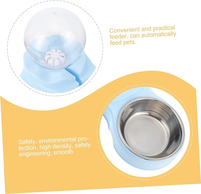 1pc Automatic Drinking Fountain Cat Water Bowl Dispenser Water Bottle Easy Clean Cats Rabbits