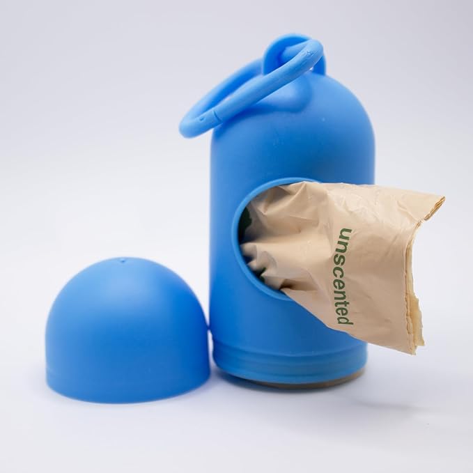 Pet & Posh Dog Poop Bags - 120 Count (8 Rolls) - Extra Thick & Leak-Proof Unscented Waste Bags - Made with 65% Recycled Plastic - 9x13 Inch Heavy Duty Refills for All Dog Breeds