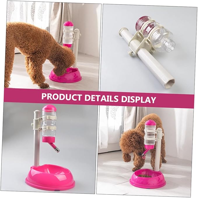 Hemoton 1pc Automatic Pet Feeder Drinking Bowl Dog Food and Dispenser Material Noise Reduction