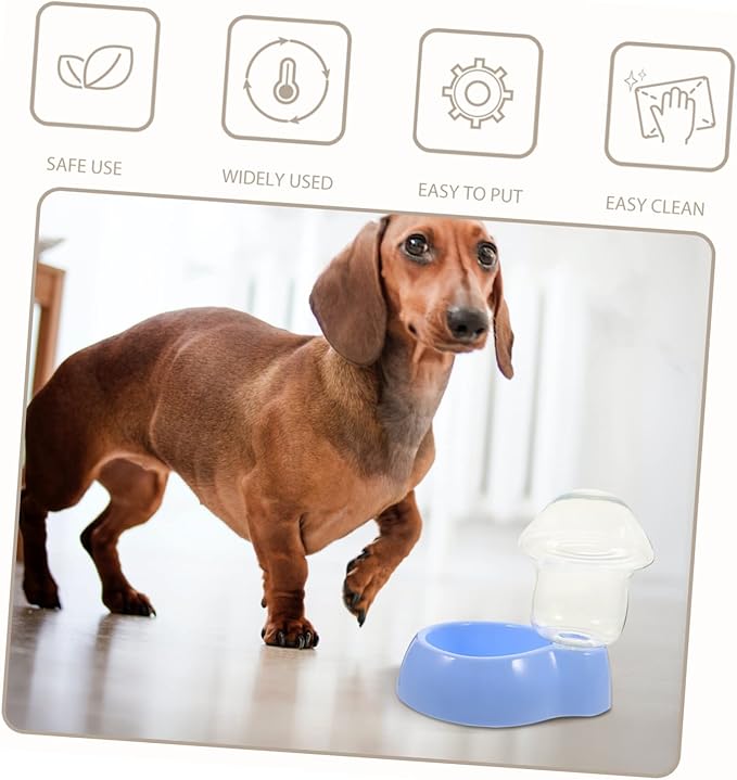 BESPORTBLE Water Bowl for Dogs Automatic Pet Water Feeder Dispenser Outdoor/Indoor Pet Drinking Tool Easy to Observe