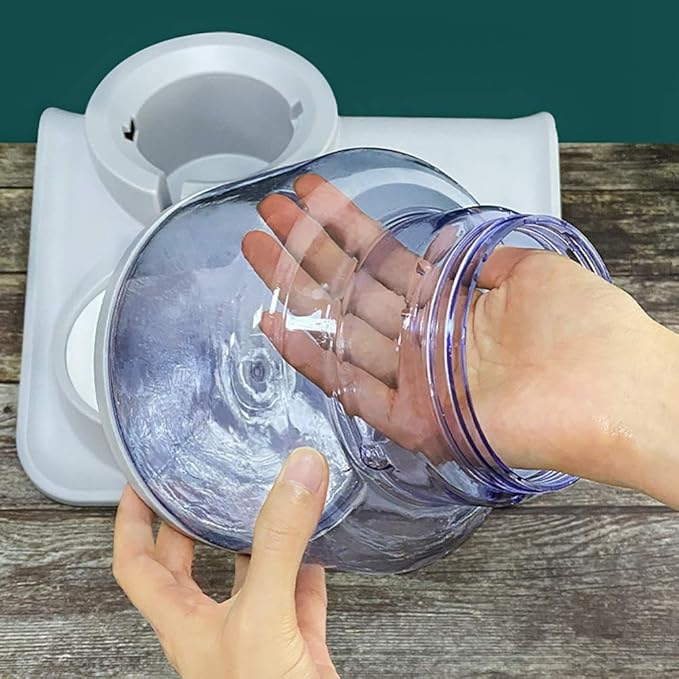 Balacoo Self-Filling Dog Water Bowl Pet Water Dispenser Automatic Feeder Large Capacity Easy to Clean