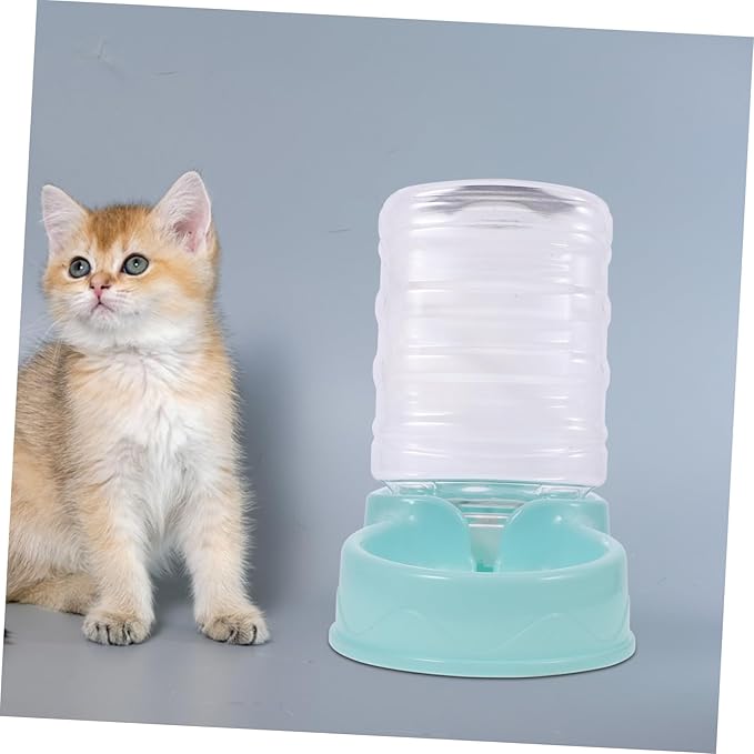 SUPVOX Automatic Cat Water Dispenser Gravity Pet Feeder Bowl Simple Elegant Design Pet Supply