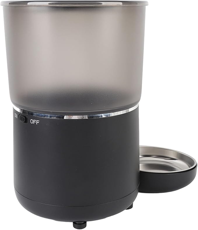Automatic Cat Feeder, 4L Large Capacity Timed Pets Feeder with APP Portion Control, Detachable Automatic Dry Food Dispenser for Cats Dogs (US Plug)