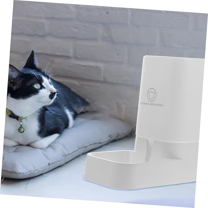 ERINGOGO Large Capacity PET Water Dispenser Automatic Gravity PET Drinking Feeder Filter Suitable for Cats and Dogs Easy to Clean Water Bowl
