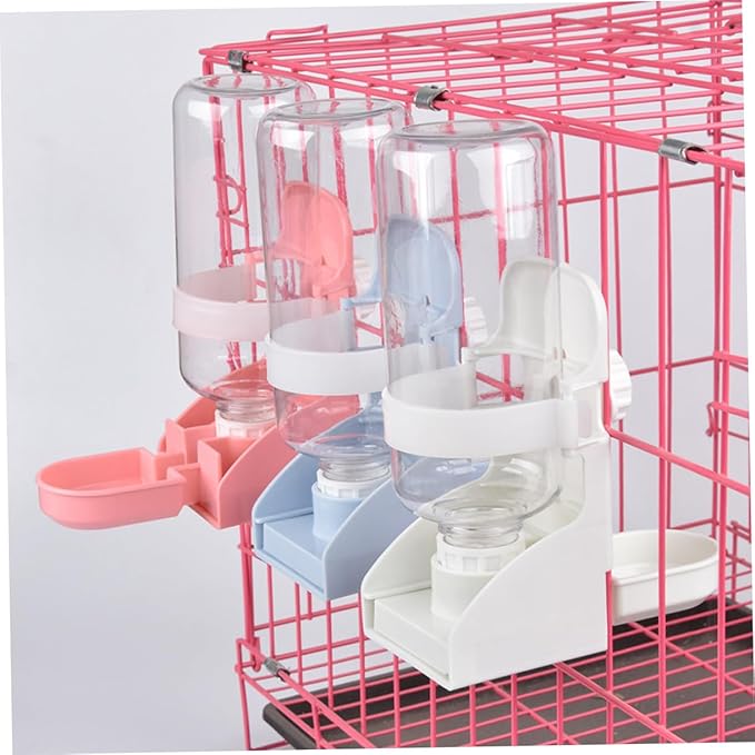 Happyyami 2pcs Pet Water Dispenser Automatic Feeder Dog Water Fountain Pet Waterer for Cats Dogs