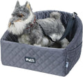 Dog Car Seat Lifts | Detachable Pet Travel Bed | Small Cat Car Carrier & Puppy Seat - For Home & Indoor Use, Long Travel
