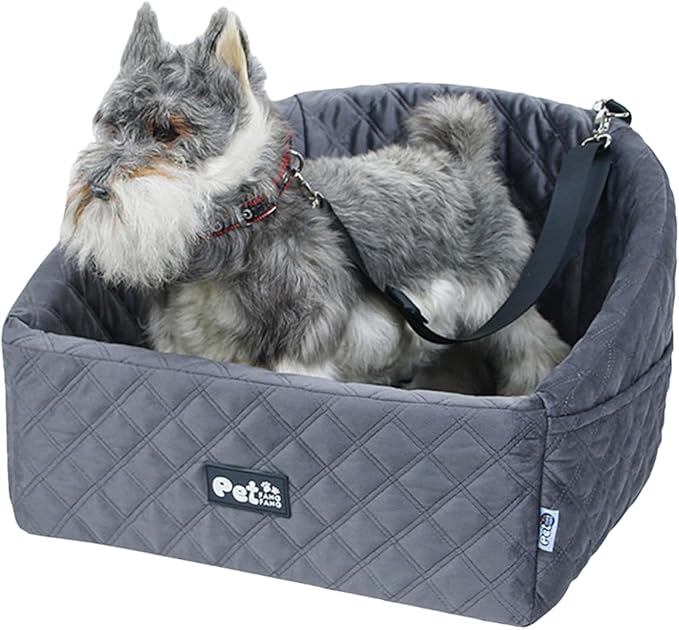 Dog Car Seat Lifts | Detachable Pet Travel Bed | Small Cat Car Carrier & Puppy Seat - For Home & Indoor Use, Long Travel