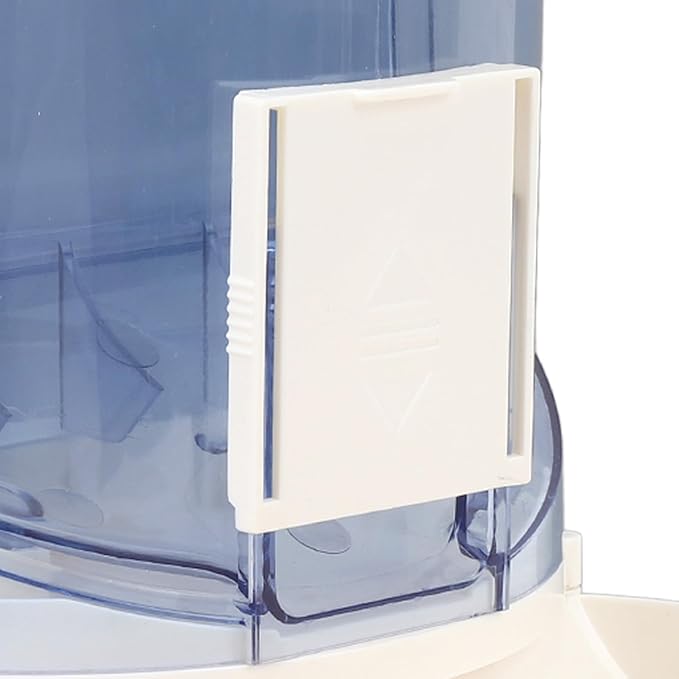 Automatic Pet Feeder Water Dispenser Double Layer Dry Wet Separate 1.3lbs Food 1.3L Water ABS PP Material Rotating Storage Elevated for Small Medium Pets (Light Blue)