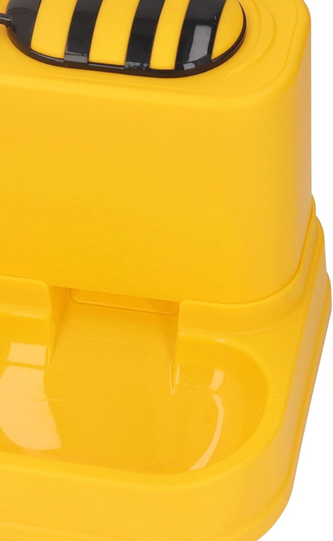 2 in 1 Automatic Pet Feeder and Water Dispenser Set, Automatic Cat Food Dispenser, Large Capacity Dry Wet Separation Dog Cat Gravity Food and Water Dispenser
