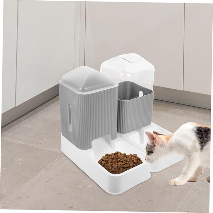 VANZACK 1set Automatic Feeder Dispenser Pet Water Holder Smooth Design Easy to Use for Store Feeder Water Bowl