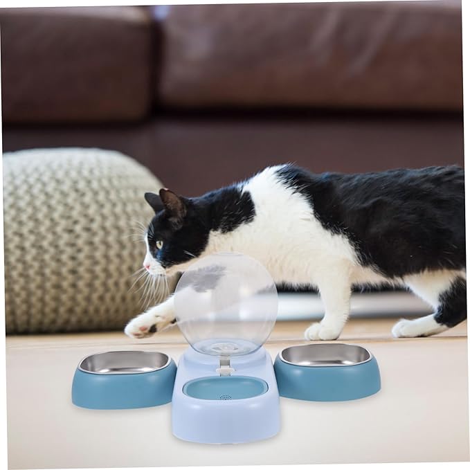 BESPORTBLE Transparent Pet Water Dispenser Automatic Water Feeder for Cats Dogs and Pets Lightweight Abs Design with Easy Clean Features