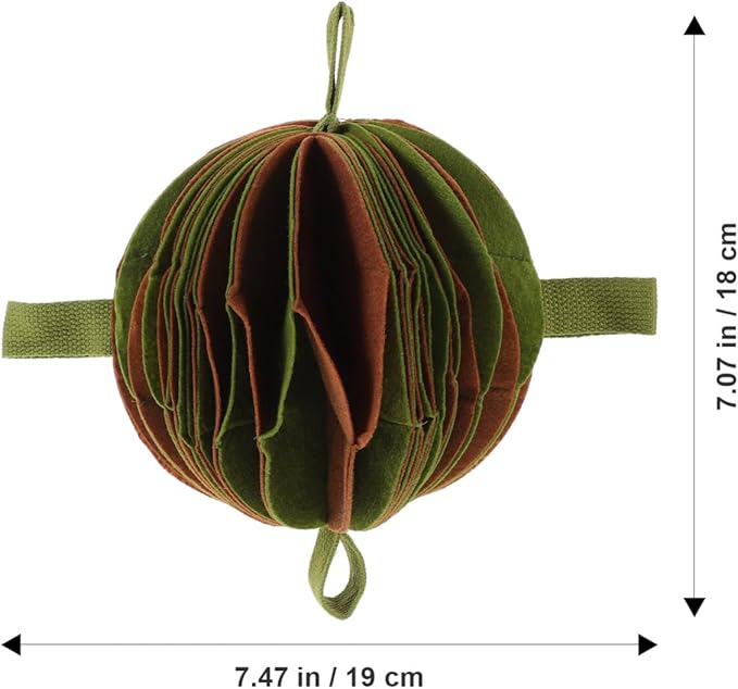 NOLITOY Food Hide Toy for Dogs Snuffle for Slow Feeding Interactive Treat Dispenser Encourages Natural Foraging Skills Fun Training Activity for Bored Dogs