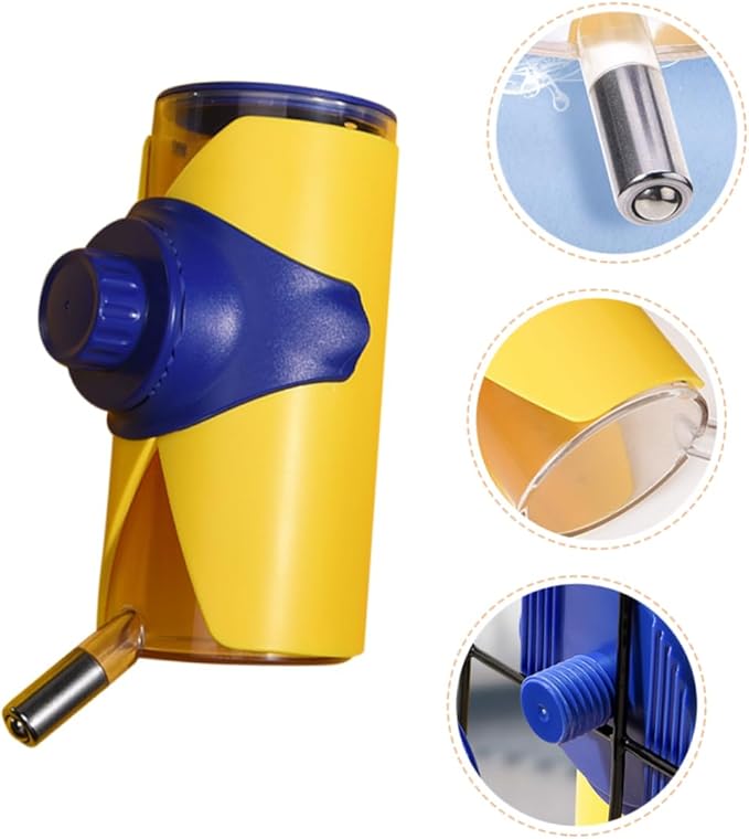 Hanging Pet Waterer Wear Resistant Automatic Feeder for Cats Dogs Convenient Cage Mounted Design Break Easy to Water Dispenser for Pet Hydration