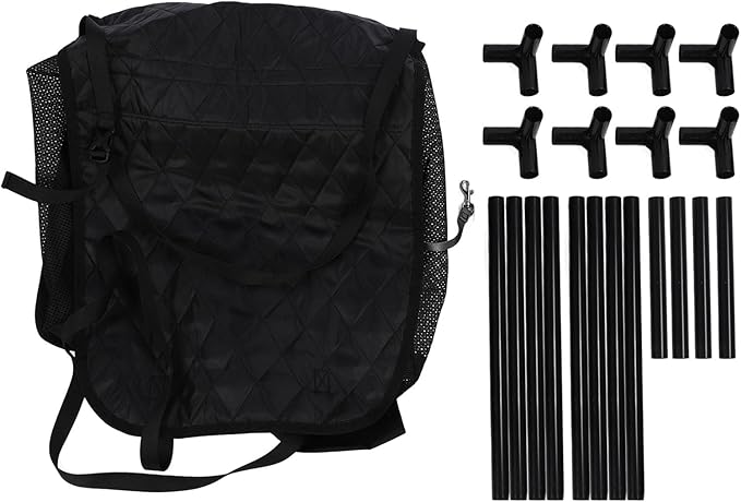 Car Dog Seat, Polyester PVC Breathable Mesh Carrier for Small Medium Dogs, Portable Pet Cat Car Seat, Travel Booster Safety Bed