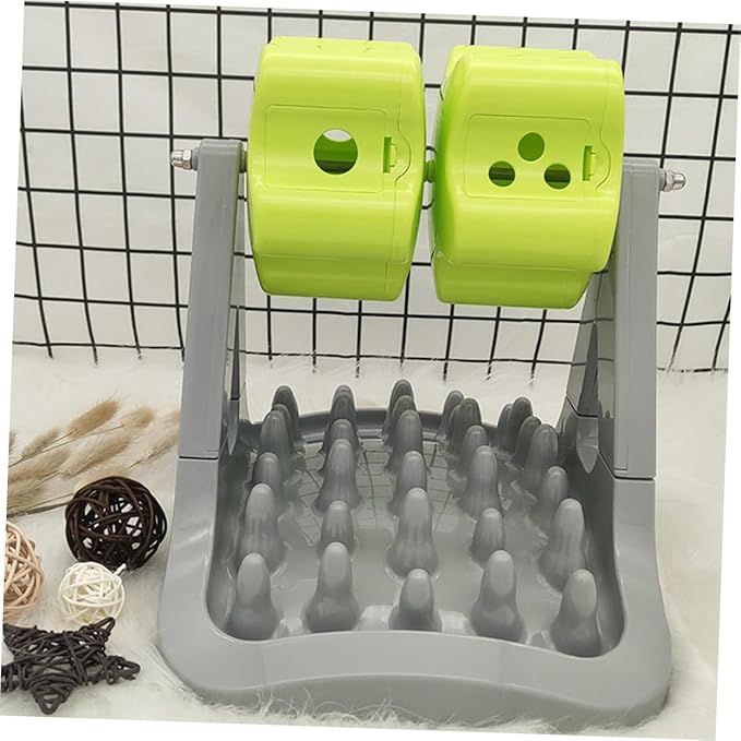 Mipcase Automatic Rotating Dog Food Dispenser Slow Feeding Pet Bowl Prevents Easy Training Feeding Dogs