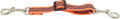 Herm. Sprenger Prong Collar Safety Clip with Reflective Stripes 6"-8" - Pack of 1 Dog Leash Safety Strap - Enhanced Durability for Secure Leash Connection - Ideal for Safe Walk and Training (Orange)