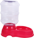 Automatic Pet Drinking Fountain with Capacity Design Easy to Clean Water Bowl for Dogs and Cats Durable Pink Drinking Water Basin