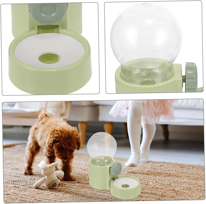 2Pcs Automatic Pet Dog Water Feeder Hanging Design for Cats Dogs Prevents Spills Wear Resistant for Home Use Keeps Pets Hydrated Effortlessly