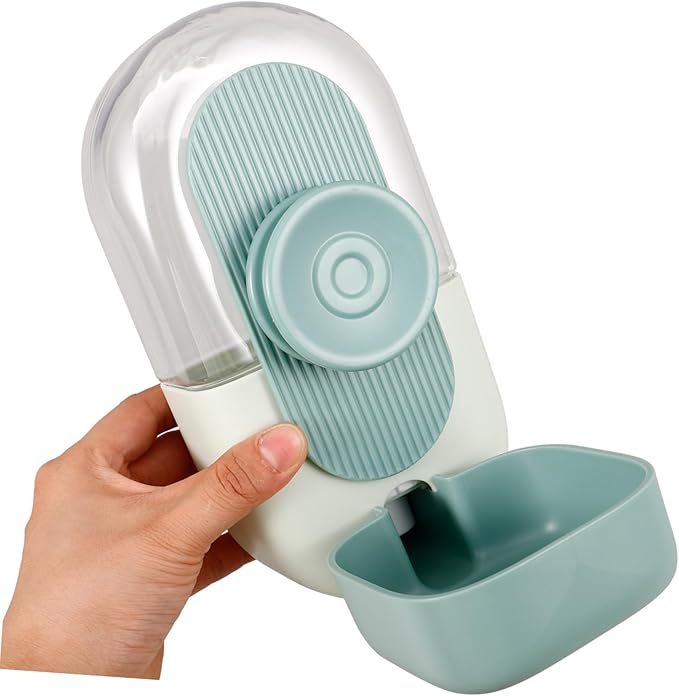 Hanging Pet Water Dispenser Automatic Feeder for Cats Dogs Body for Observation Design for Cage Use
