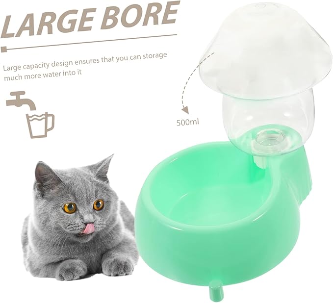 HANABASS 1set Automatic Pet Water Dispenser Compact Plastic Water Feeding Station for Dogs Cats and for Monitoring Smooth for Comfort