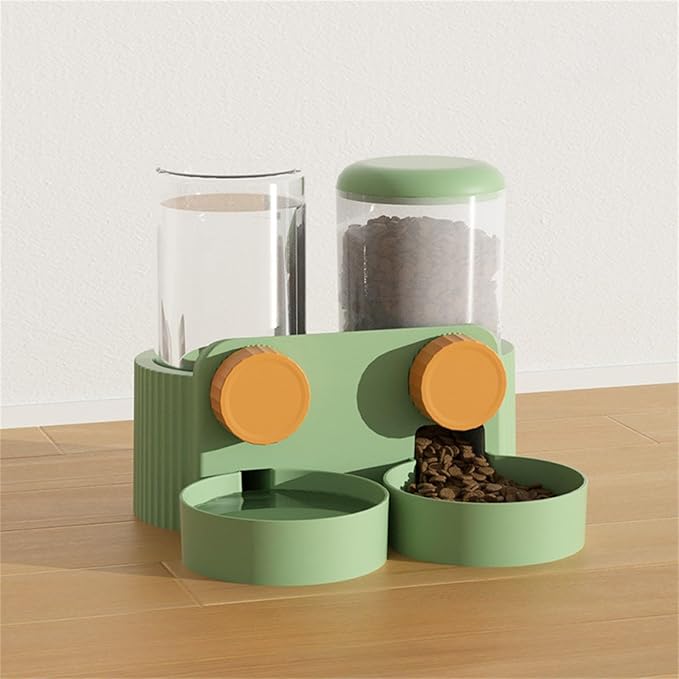 Water Feeder Automatic and Dispenser Feeding Watering Pet Cage Mount Pet Dog Puppy Automatic Water Dispenser Food Dish Bowl Feeder