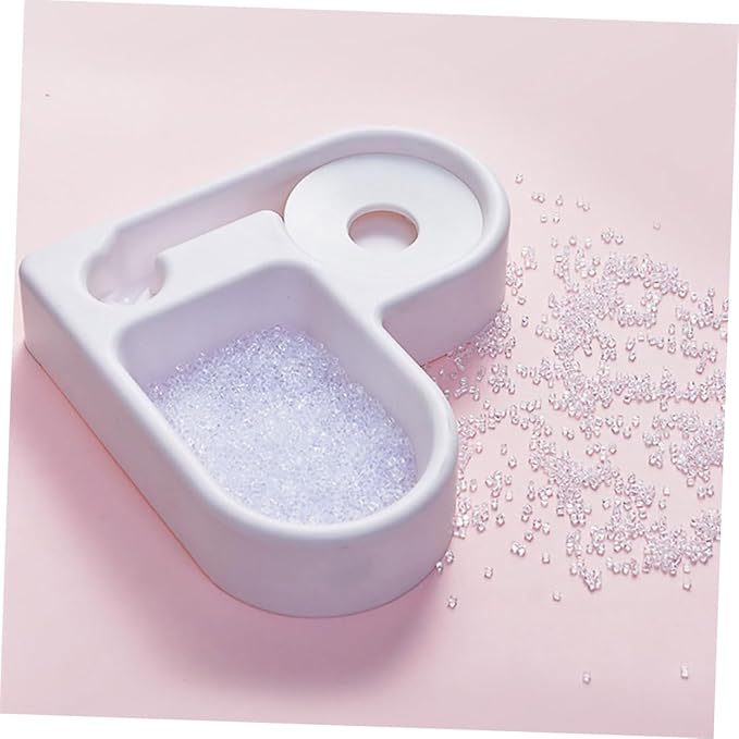 NOLITOY 2pcs Automatic Pet Drinking Bowl Dual Food and Water Feeder for Dogs and Cats Practical Design Non- Base for Pets